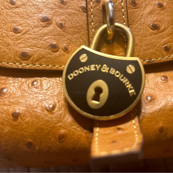 Dooney&Bourke lizard skin handbag.Gently used the inside of the bag is stained. - Picture 2 of 4